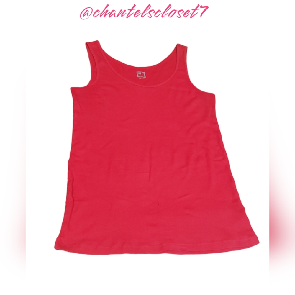 🏷2 For $20!!🏷  JCP Brand Red Tank Top